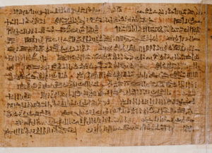 ipuwer papyrus excavator